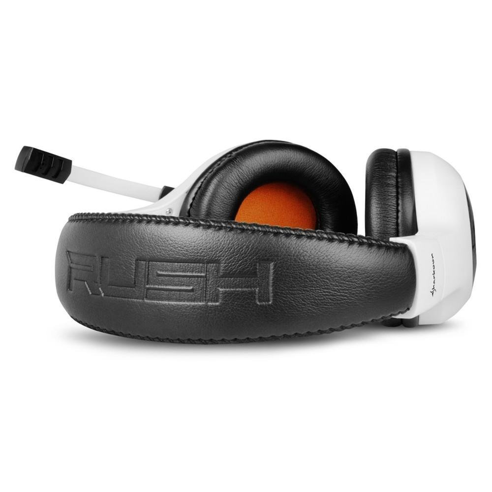 Imagem 7 de 7 do produto Headset Gamer Sharkoon RushCore Branco e Preto