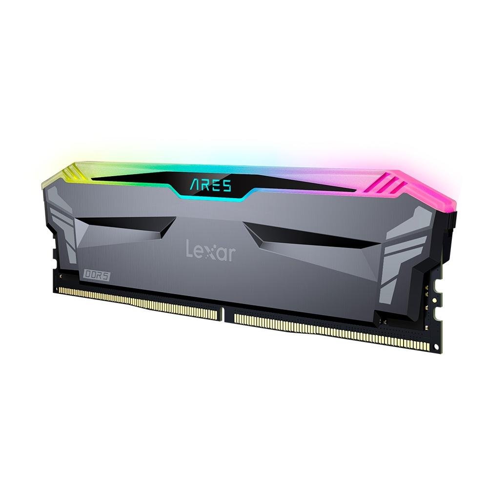 Imagem 4 de 8 do produto Memória RAM Lexar RGB, 32GB (2x16GB), 6000MHz, DDR5, CL30, U-DIMM - LD5BU016G-R6000GDLA
