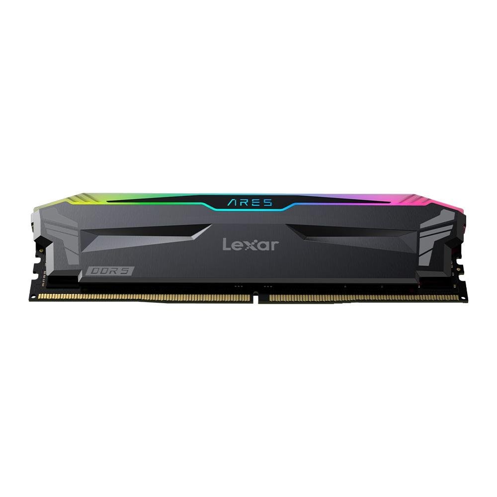 Imagem 6 de 8 do produto Memória RAM Lexar RGB, 32GB (2x16GB), 6000MHz, DDR5, CL30, U-DIMM - LD5BU016G-R6000GDLA