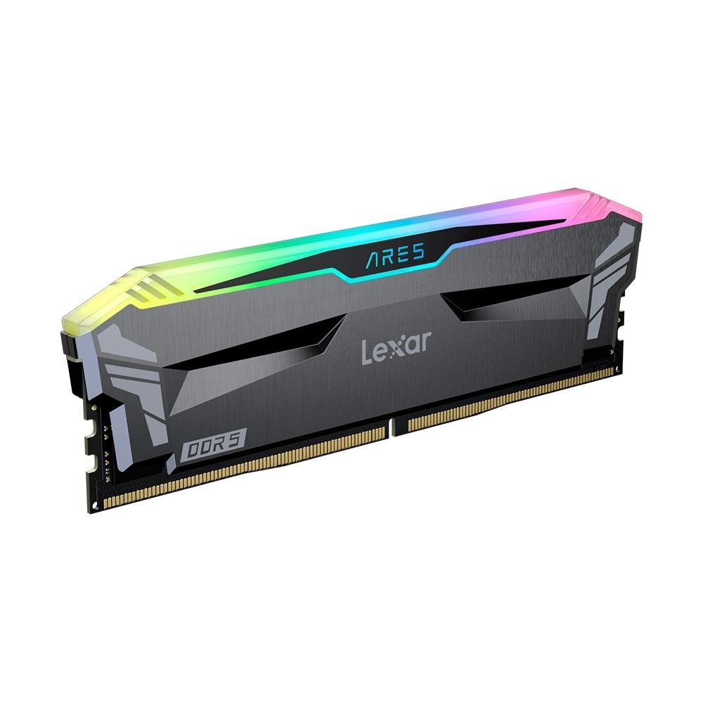 Imagem 5 de 8 do produto Memória RAM Lexar RGB, 32GB (2x16GB), 6000MHz, DDR5, CL30, U-DIMM - LD5BU016G-R6000GDLA