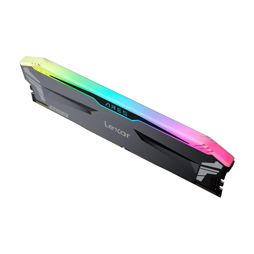 Imagem 7 de 8 do produto Memória RAM Lexar RGB, 32GB (2x16GB), 6000MHz, DDR5, CL30, U-DIMM - LD5BU016G-R6000GDLA