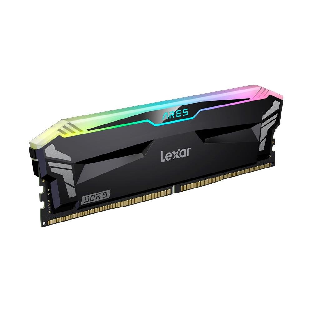 Imagem 3 de 4 do produto Memória RAM Lexar RGB, 32GB (2x16GB), 6400MHz, DDR5, CL32, U-DIMM - LD5EU016G-R6400GDLA