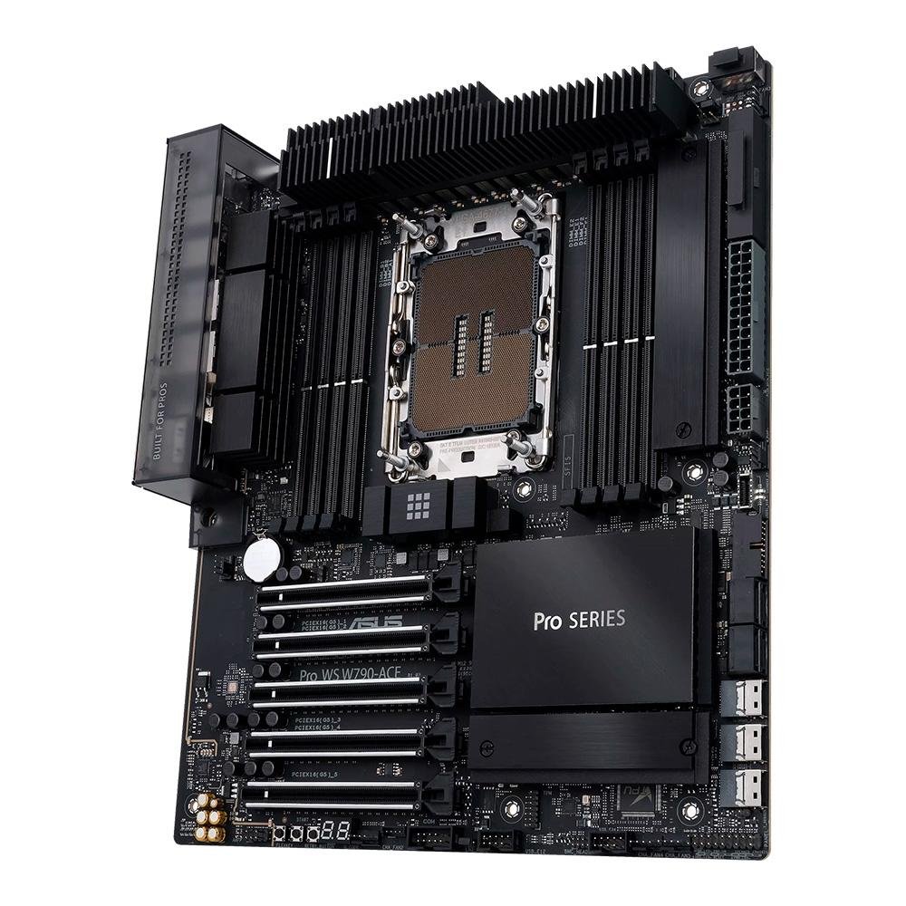 Placa-Mãe ASUS PRO WS W790-ACE, Intel, CEB, DDR5, Preto - 90MB1C70-M0EAY0 - view 3