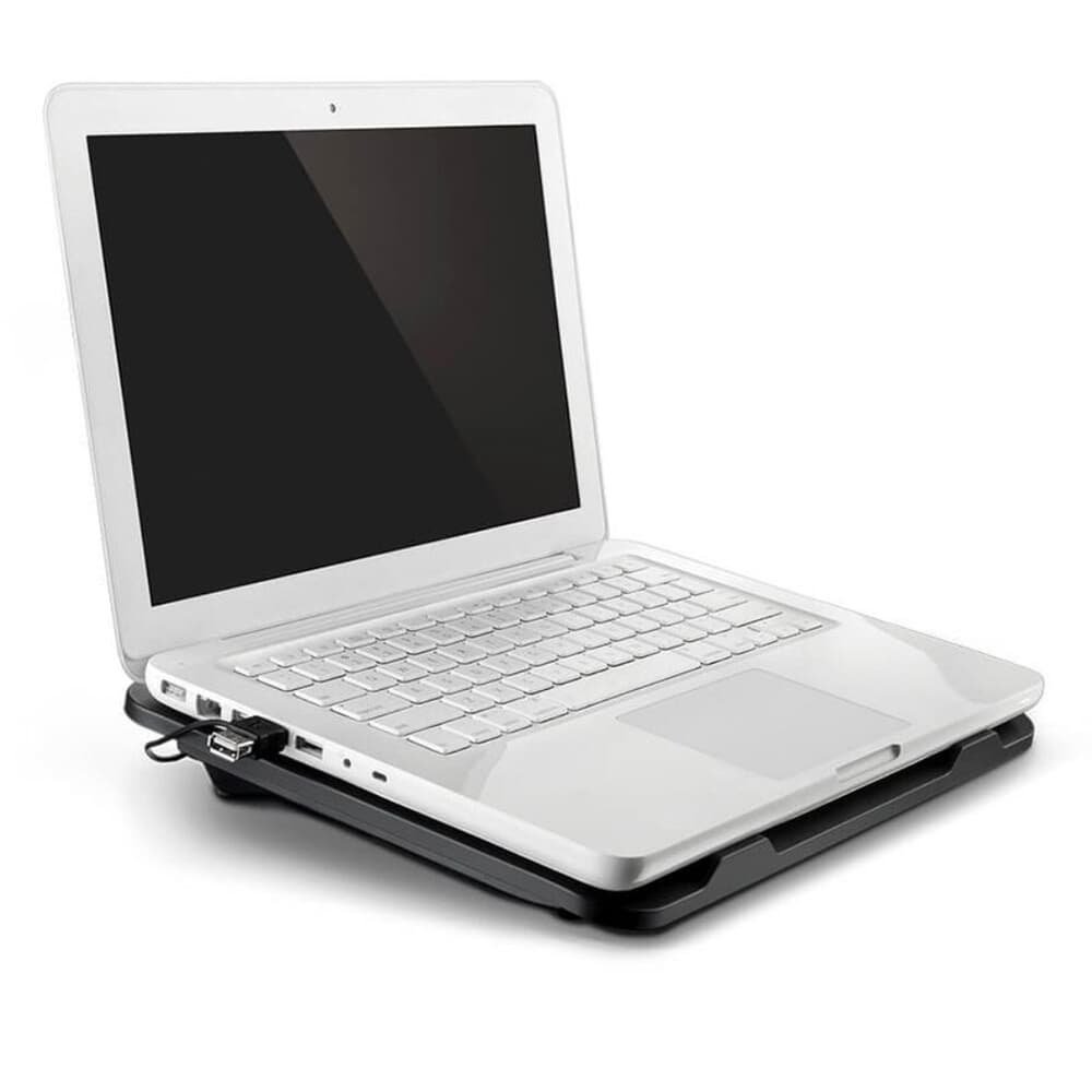 Imagem 4 de 4 do produto Base com Cooler para Notebook Multi Slim, Até 17", 2x USB, LED, Preto - AC263