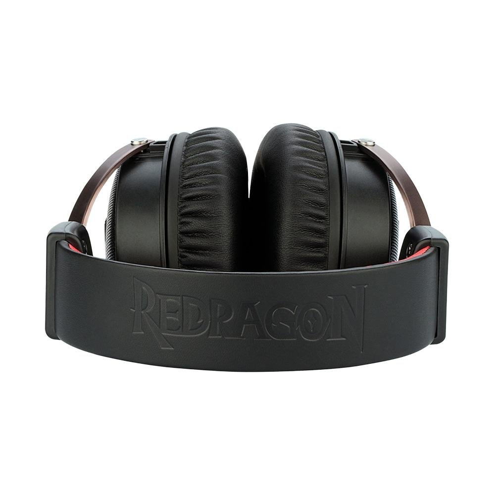 Headset Gamer Redragon Icon, 7.1, Driver 50mm, USB e P3, Para PC, Preto - H520