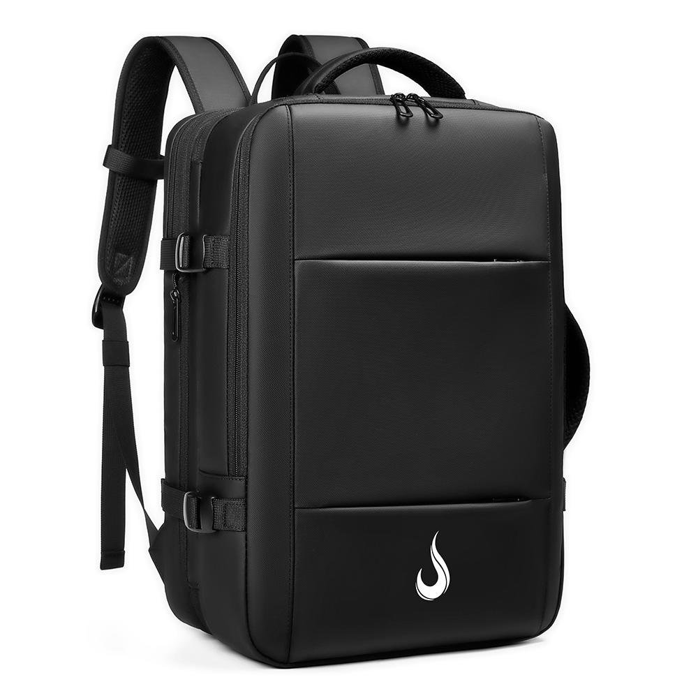 Mochila Gamer Rise Mode para Notebook até 15.6, Expansível, Style 02 Backpack, Preto - RM-BP-ST-02-B