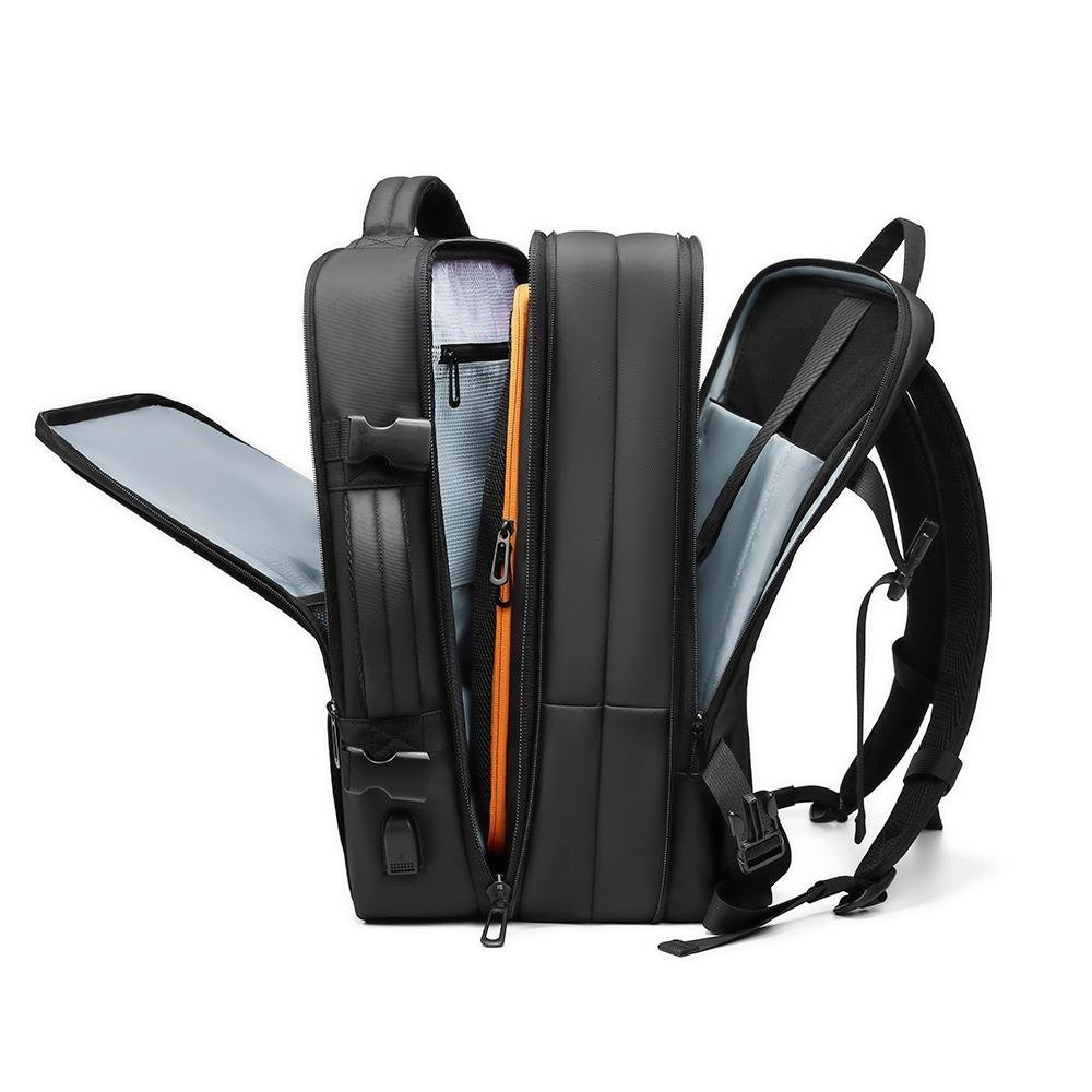"Mochila Gamer Rise Mode para Notebook até 15.6"", Expansível, Style 02 Backpack, Preto - RM-BP-ST-02-B" - view 5