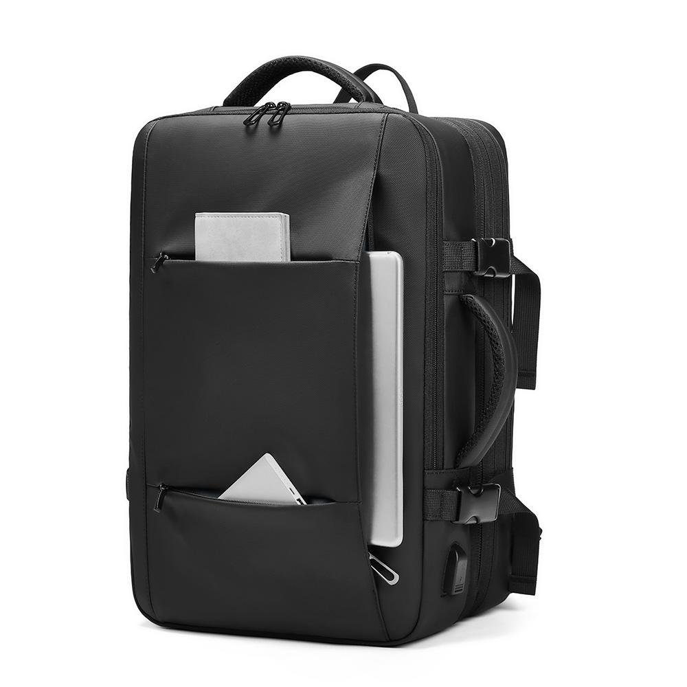 "Mochila Gamer Rise Mode para Notebook até 15.6"", Expansível, Style 02 Backpack, Preto - RM-BP-ST-02-B" - view 4