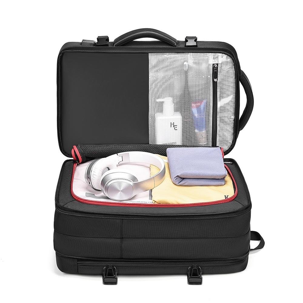 "Mochila Gamer Rise Mode para Notebook até 15.6"", Expansível, Style 03 Backpack, Preto - RM-BP-ST-03-B" - view 4
