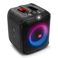 Caixa de Som JBL Partybox Encore Essential, LED, 100W RMS, Bluetooth, Preto   6 Horas de Reprodução Não tem plugue? Sem problemas. O JBL PartyBox Enco