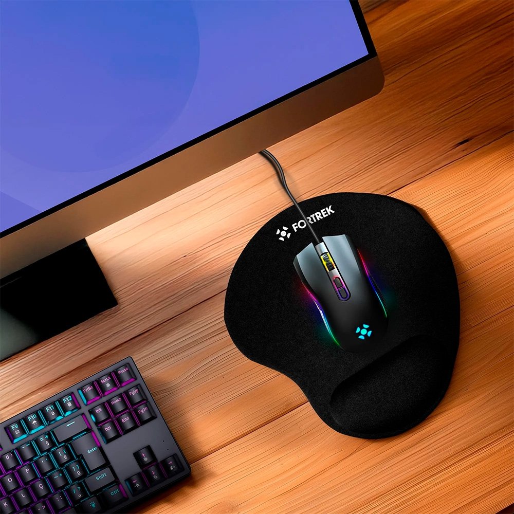 Mousepad Fortrek ERG102 com Apoio de Pulso - 73283 - view 5