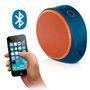 Caixa de Som Portátil Logitech Bluetooth X100 3.2W Laranja Com Função Viva Voz
