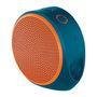 Caixa de Som Portátil Logitech Bluetooth X100 3.2W Laranja Com Função Viva Voz