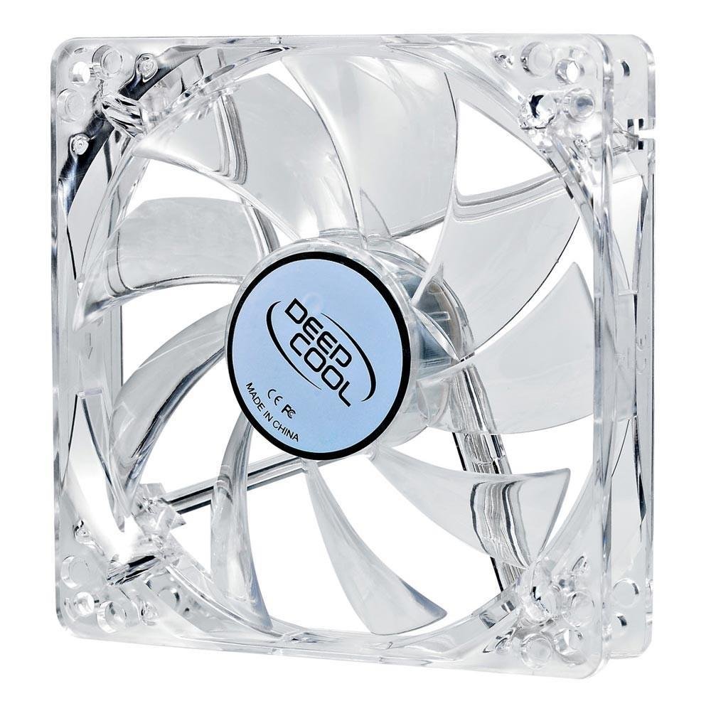 Cooler FAN DeepCool 12x12cm Super Silent Big Airflow Red LED XFAN120L/R