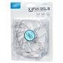 Cooler FAN DeepCool 12x12cm Super Silent Big Airflow Red LED XFAN120L/R