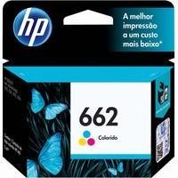 Cartucho de Tinta HP 662, Colorido - CZ104AB Menor preço em Cartucho de Tinta HP 662, Colorido - CZ104AB