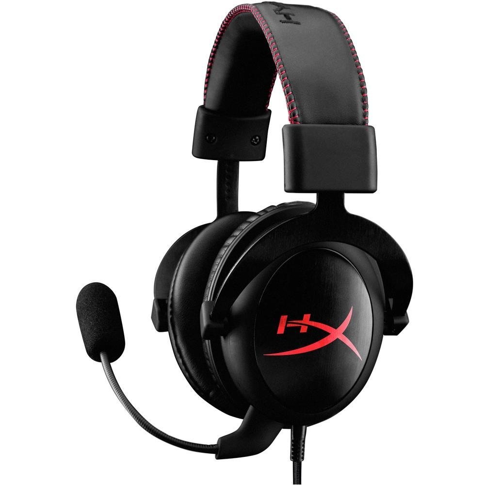 Headset Gamer HyperX Cloud - KHX-H3CL/WR- Preto/Vermelho Headset Gamer HyperX Cloud - KHX-H3CL/WR- Preto/Vermelho