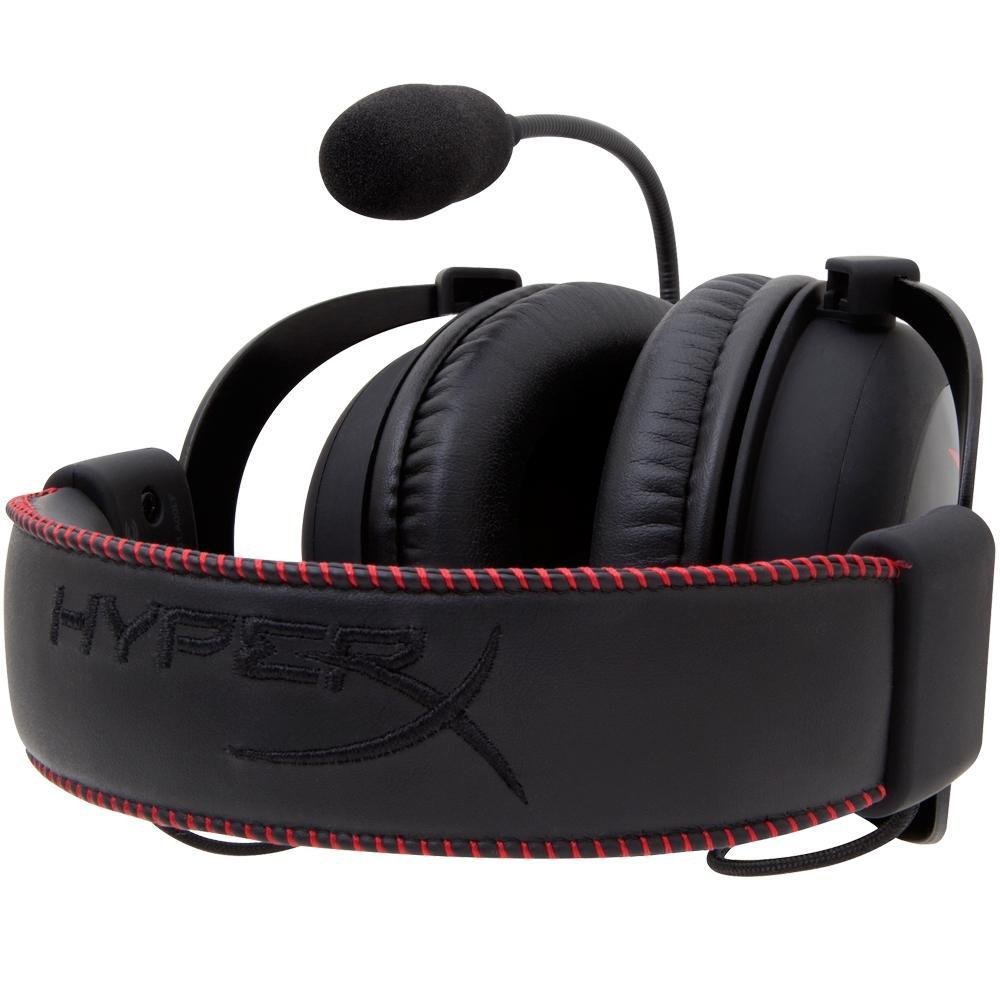 Headset Gamer HyperX Cloud - KHX-H3CL/WR- Preto/Vermelho Headset Gamer HyperX Cloud - KHX-H3CL/WR- Preto/Vermelho