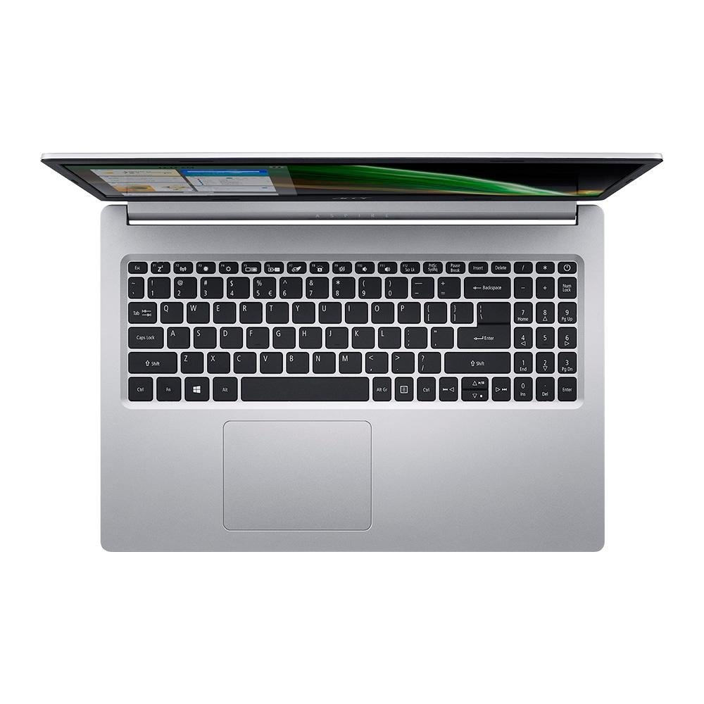 Notebook Acer Aspire 5 AMD Ryzen7-5700U, 16GB RAM, SSD 512GB, 15.6" FHD IPS, AMD Radeon, Linux, Prata - A515-45-R74N
