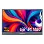 Monitor Portátil Gamer Rise Mode Portavision 15.6", Full HD, 144Hz, IPS, Mini HDMI, USB-C, Preto - RM-MPV-15-B-144FH