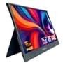 Monitor Portátil Gamer Rise Mode Portavision 15.6", Full HD, 144Hz, IPS, Mini HDMI, USB-C, Preto - RM-MPV-15-B-144FH
