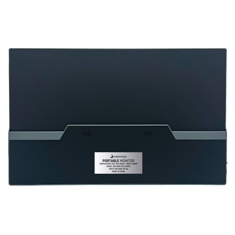 Monitor Portátil Gamer Rise Mode Portavision 15.6, Full HD, 144Hz, IPS, Mini HDMI, USB-C, Preto - RM-MPV-15-B-144FH - view 3