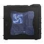 Gabinete Gamer PCYES mid-tower Rhino com 3 fans LED Azul Lateral em acrílico – RHINOPTOAZ3FCA