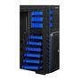 Gabinete Gamer PCYES mid-tower Pegasus Azul com 3 fans LED Azul Lateral em acrílico – PEGASUSPTOAZ3FCA