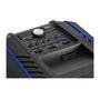 Gabinete Gamer PCYES mid-tower Pegasus Azul com 3 fans LED Azul Lateral em acrílico – PEGASUSPTOAZ3FCA