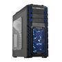 Gabinete Gamer PCYES mid-tower Pegasus Azul com 3 fans LED Azul Lateral em acrílico – PEGASUSPTOAZ3FCA