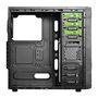 Gabinete PcYes Mid Tower Fox Verde sem Fonte 21499