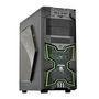 Gabinete PcYes Mid Tower Fox Verde sem Fonte 21499