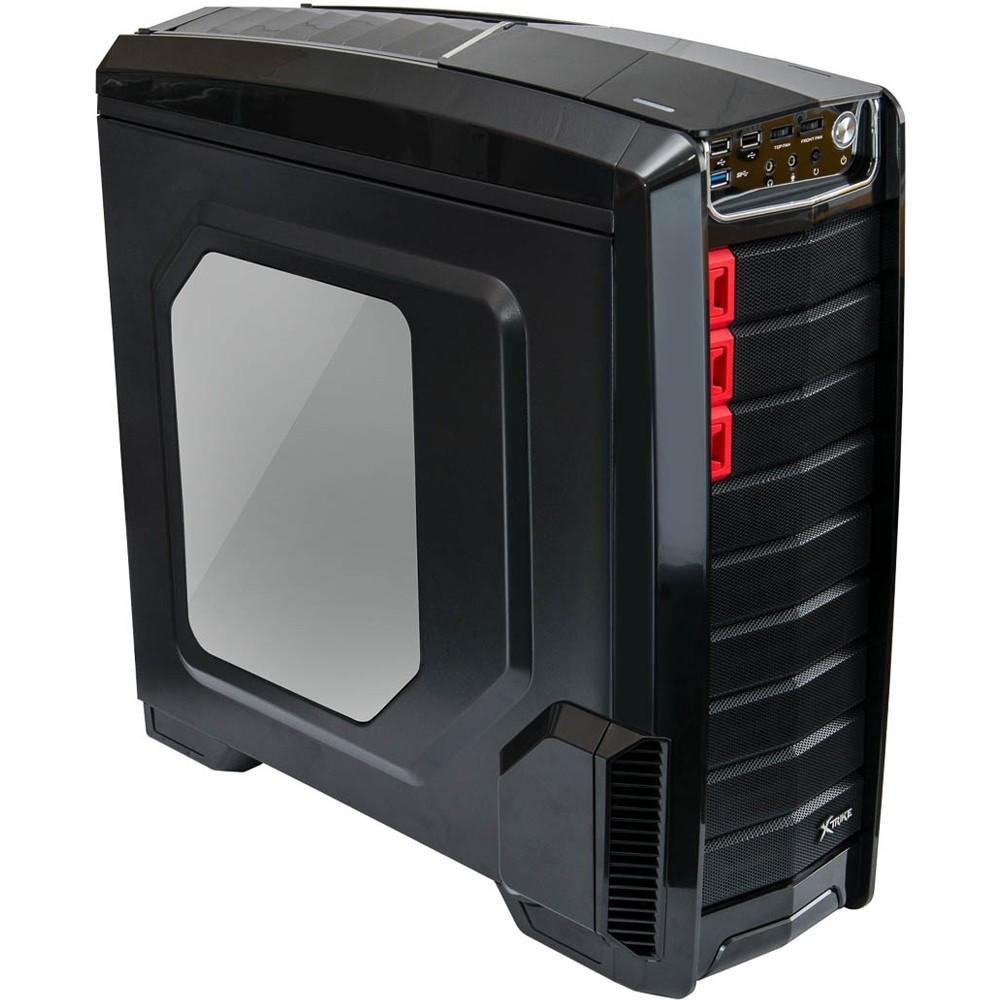 Imagem 3 de 6 do produto Gabinete X-Trike Aniquilator sem Fonte 5002B com 3 Baias Frontais Preto