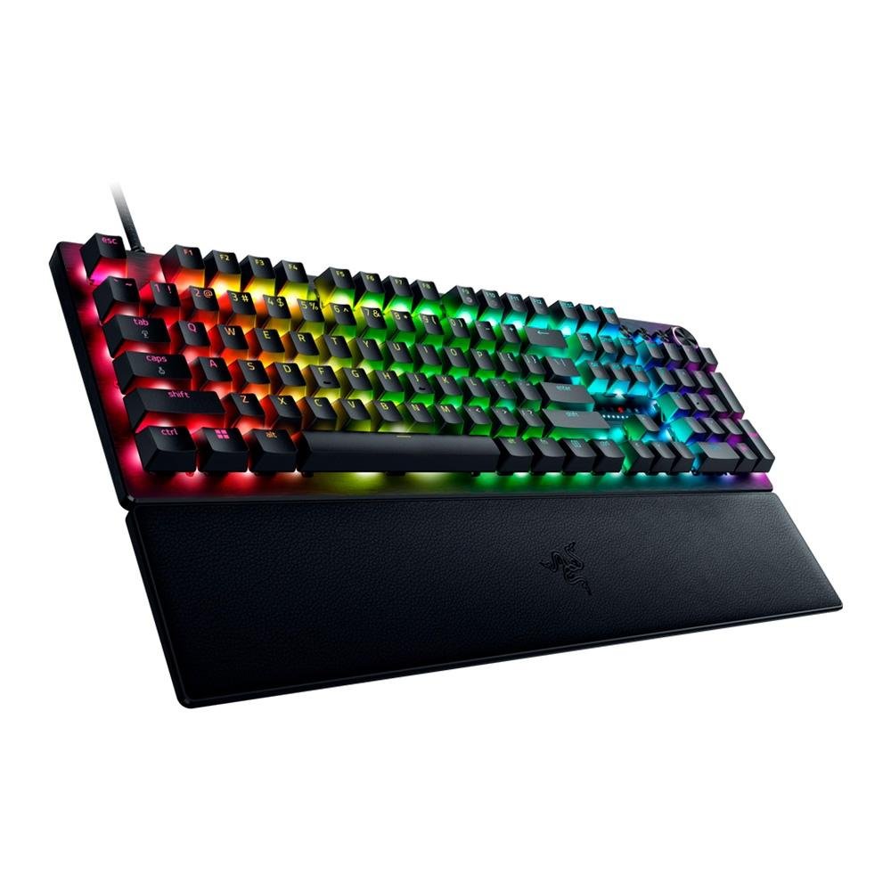 Teclado Gamer Optico Razer Huntsman V3 Pro, Chroma RGB Razer, Anti-Ghosting, US, Preto - RZ0304970200 - view 3