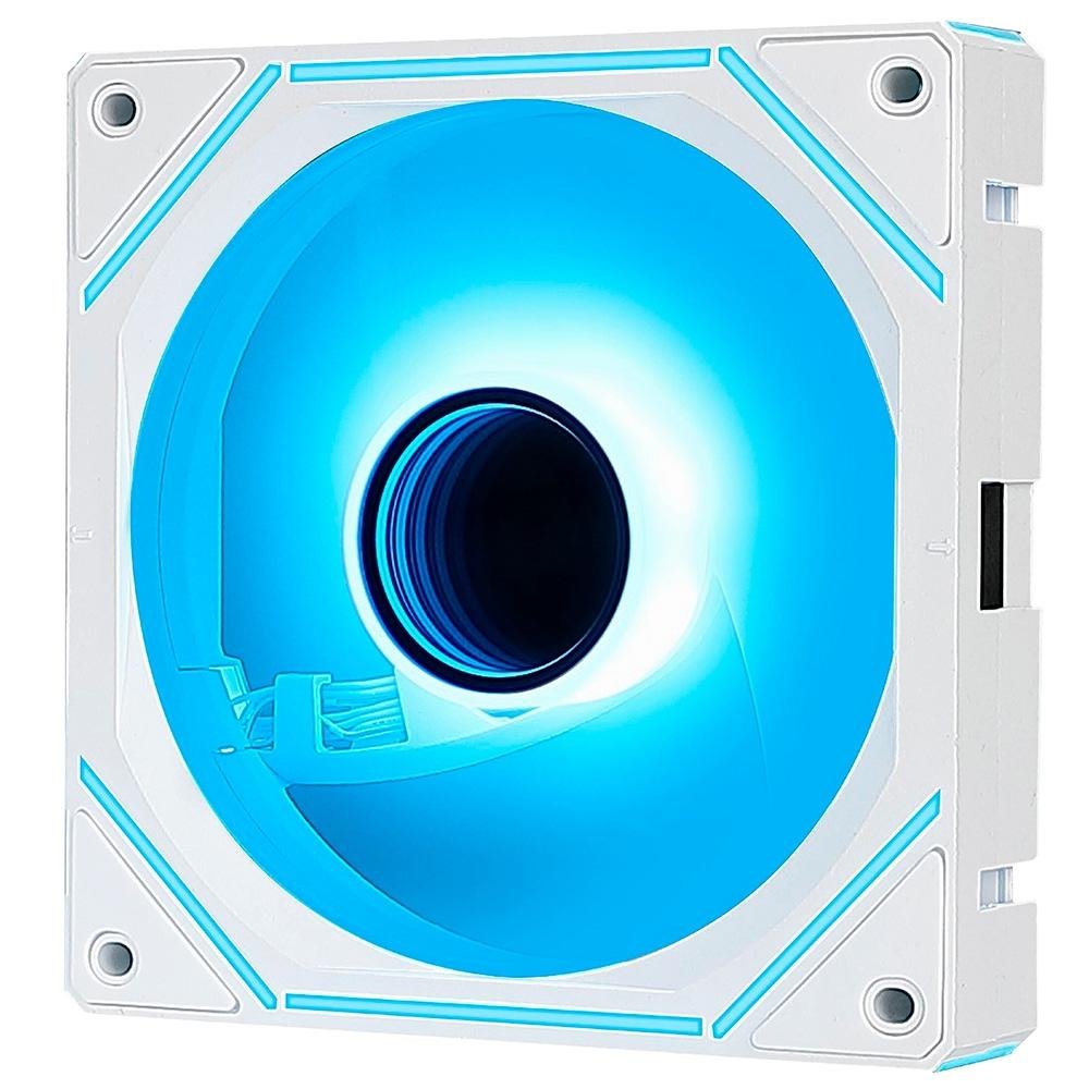 Ventoinha Rise Mode Magneto Pro, 120mm, ARGB, Branco Reverse - RM-MAPROI-ARGB-W-RV - view 2