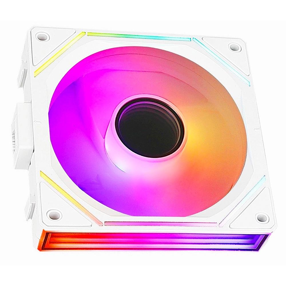 Ventoinha Rise Mode Magneto Pro, 120mm, ARGB, Branco Reverse - RM-MAPROI-ARGB-W-RV - view 3