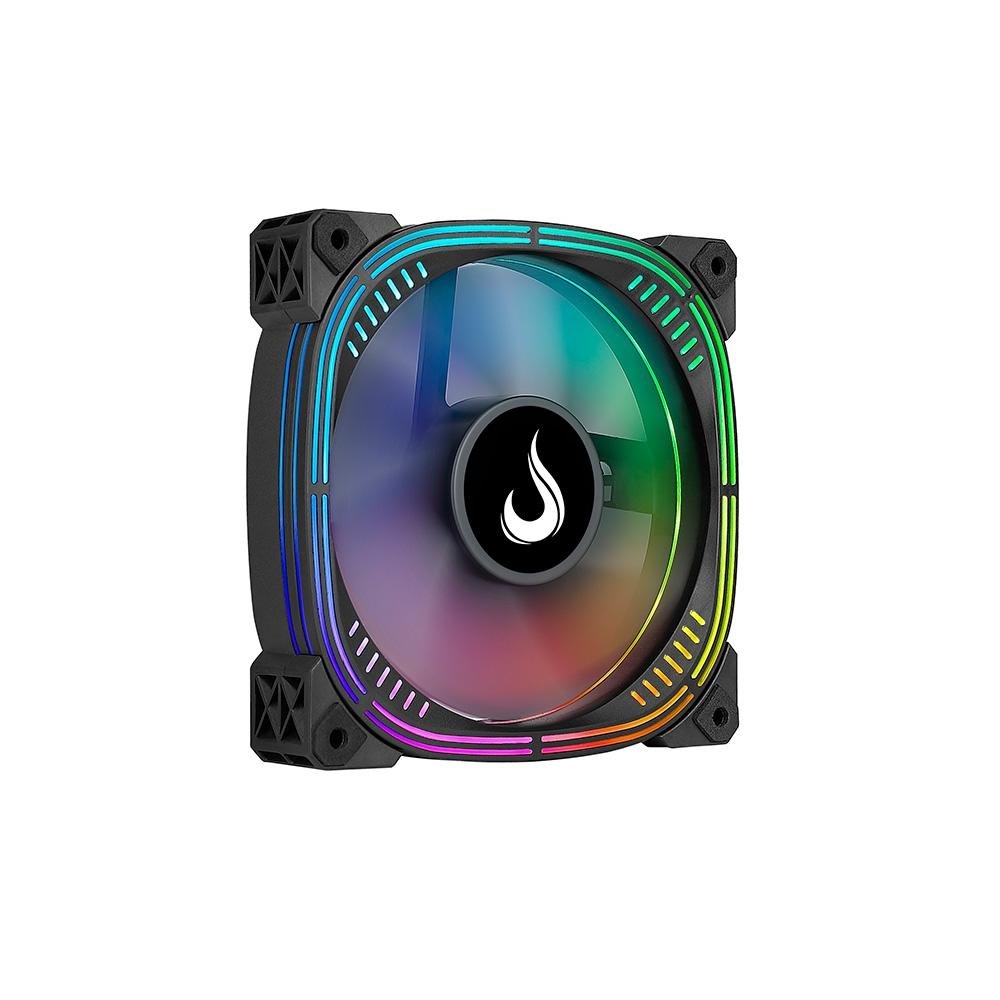 Imagem 4 de 4 do produto Ventoinha Rise Mode Aura Pro, 120mm, ARGB, Preto - RM-AU-ARGB-B