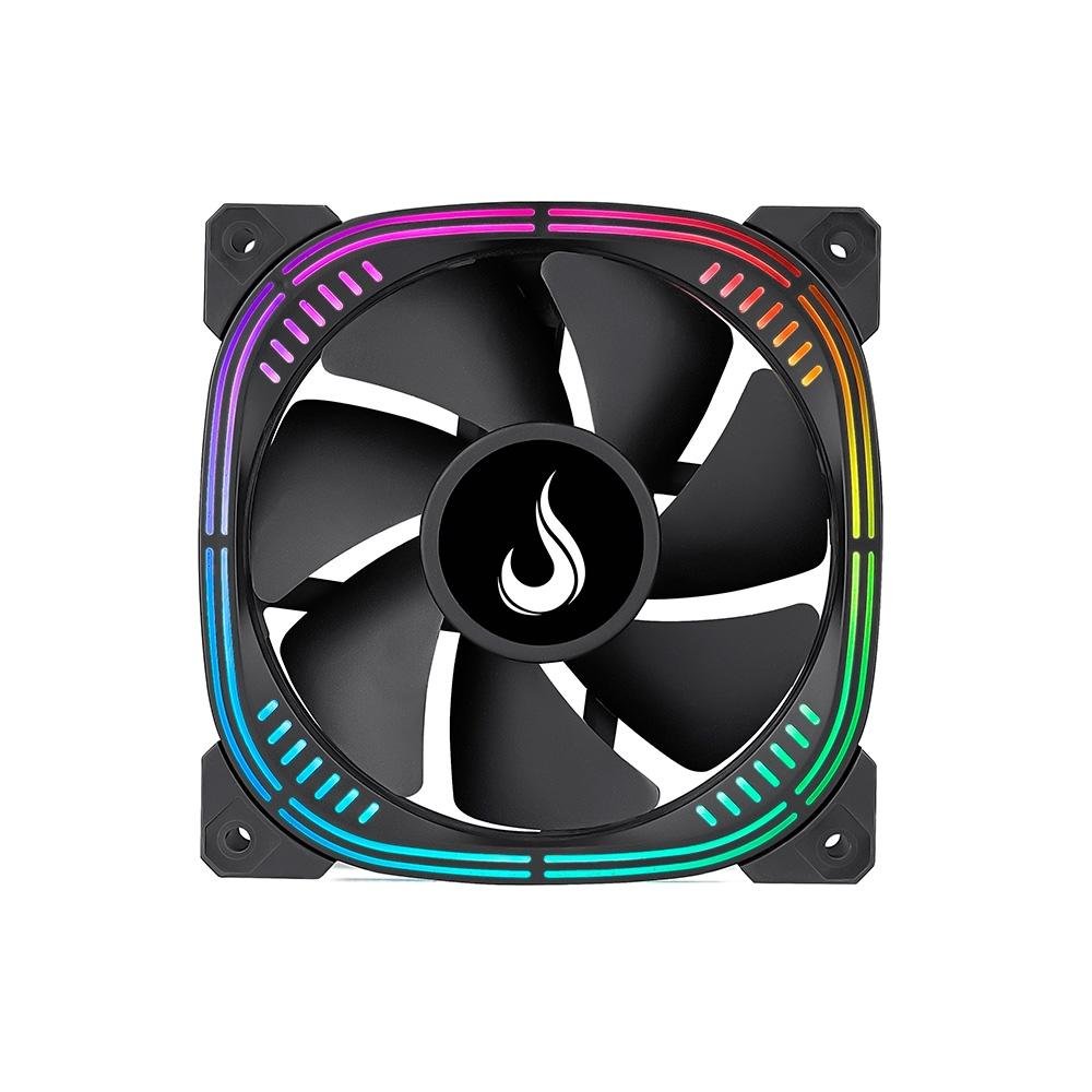 Imagem 3 de 4 do produto Ventoinha Rise Mode Aura Pro, 120mm, ARGB, Preto - RM-AU-ARGB-B