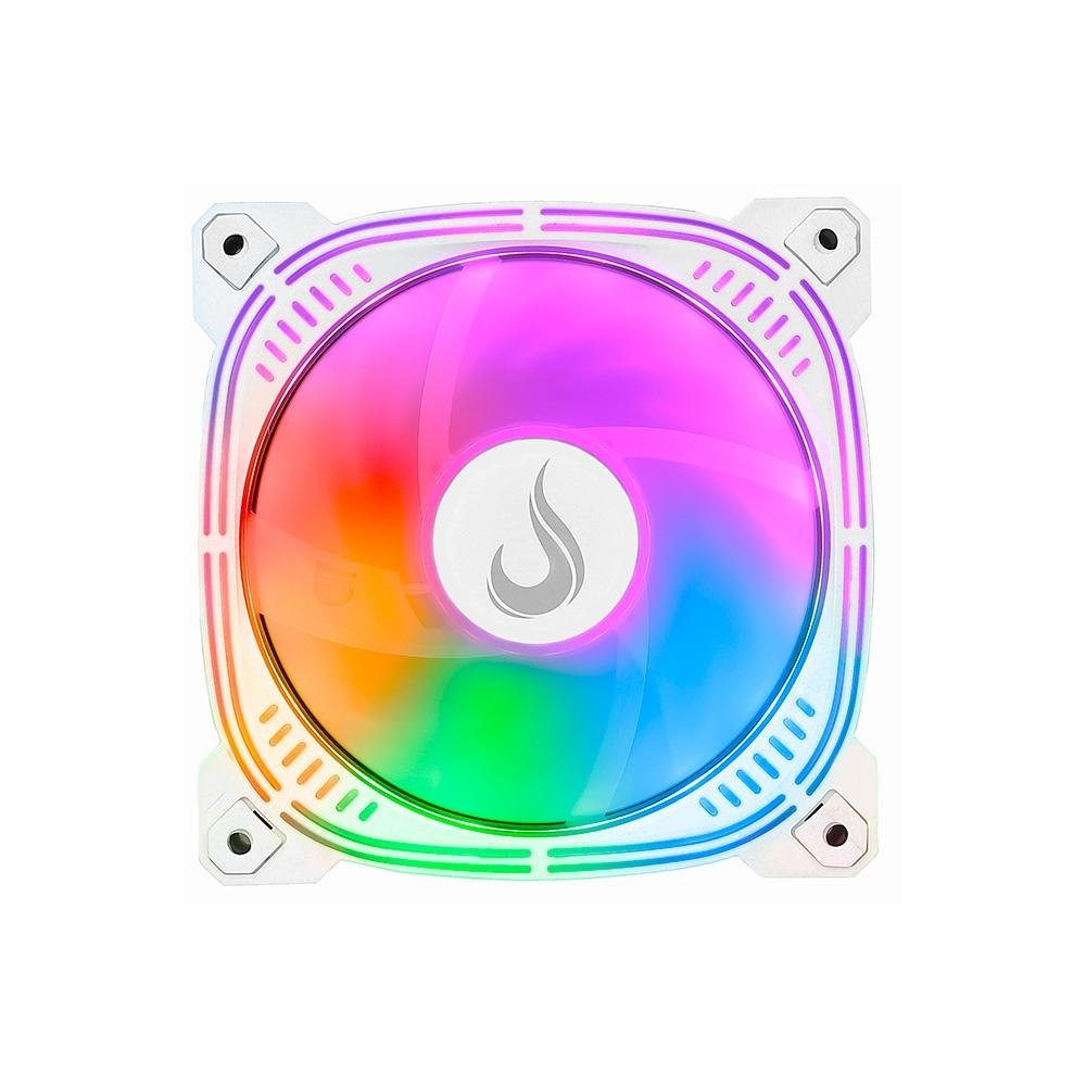 Ventoinha Rise Mode Aura Frost Pro, 120mm, ARGB, Branco - RM-AU-ARGB-W 4