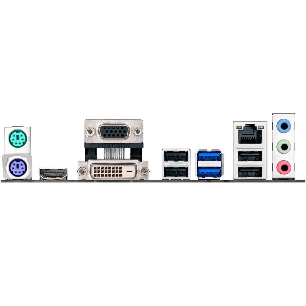 Placa-Mãe ASUS p/ Intel LGA 1150 mATX H81M-A/BR, 2xDDR3 HDMI/DVI/VGA,  5X Protection, USB3.0, SATA 6GB/s, Rede Gigabit, Bios UEFI