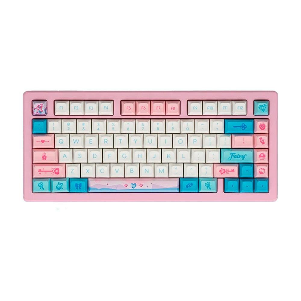 Teclado Akko ACR PRO, Switch Cream Blue, V3 PRO, Rosa