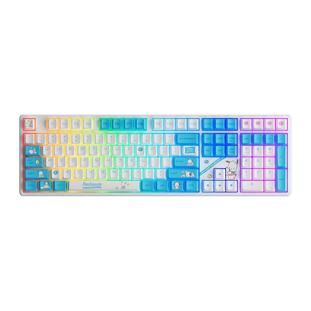 akko Teclado Mecânico Akko 3061s Preto Abnt2 Switch Orange RGB