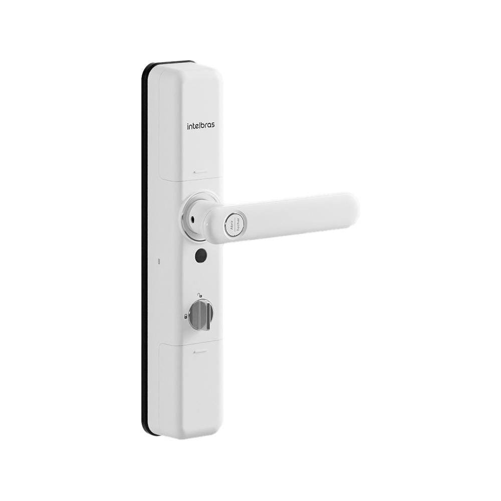 Fechadura Digital de Embutir Intelbras com Maçaneta MFR 7000, 6V, Com Biometria, Branco - 4670031 - view 5