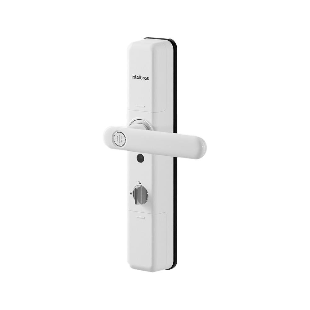 Fechadura Digital de Embutir Intelbras com Maçaneta MFR 7000, 6V, Com Biometria, Branco - 4670031 - view 6