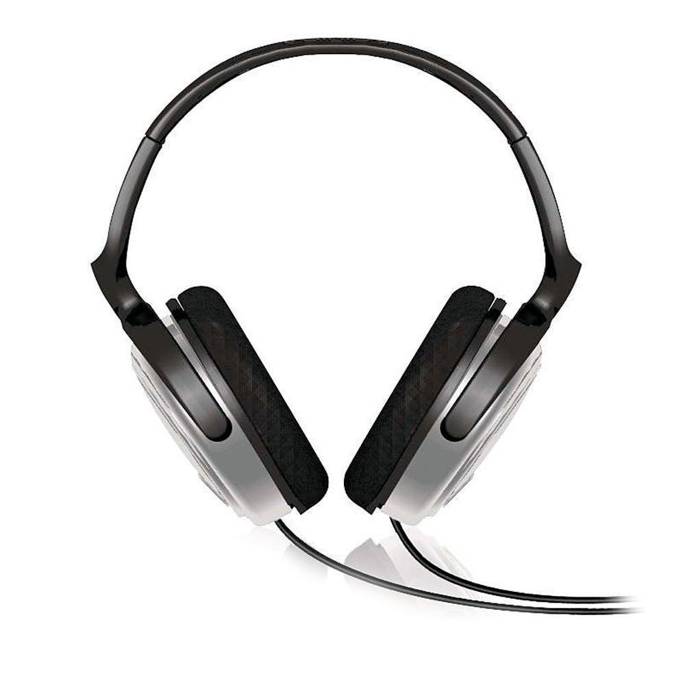 Imagem 2 de 3 do produto Headphone Philips Stereo TV SHP2500/10 Prata