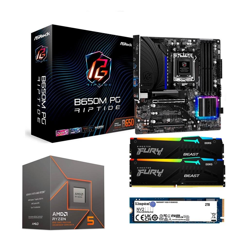 Kit Upgrade AMD Ryzen 5 8500G | KaBuM!