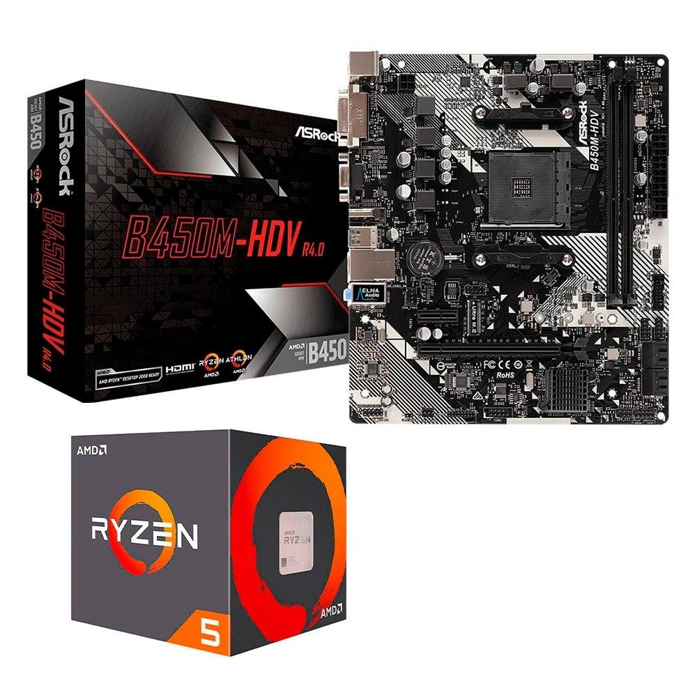 Kit Upgrade AMD Ryzen 5 4600G | KaBuM!