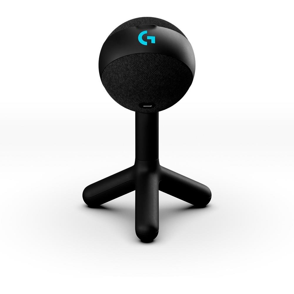 Microfone Gamer Logitech G Yeti Orb com RGB LIGHTSYNC, USB Plug and Play para Gravação de Conteúdo e Streaming, Preto - 988-000550 Microfone Gamer Logitech G Yeti Orb com RGB LIGHTSYNC, USB Plug and Play para Gravação de Conteúdo e Streaming, Preto - 988-000550