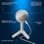 Microfone Gamer Logitech G Yeti Orb com RGB LIGHTSYNC, USB Plug and Play para Gravação de Conteúdo e Streaming, Branco - 988-000557