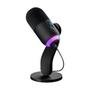 Microfone Condensador Gamer Logitech G Yeti GX com RGB LIGHTSYNC, USB Plug and Play para Gravação de Conteúdo e Streaming,Preto - 988-000568